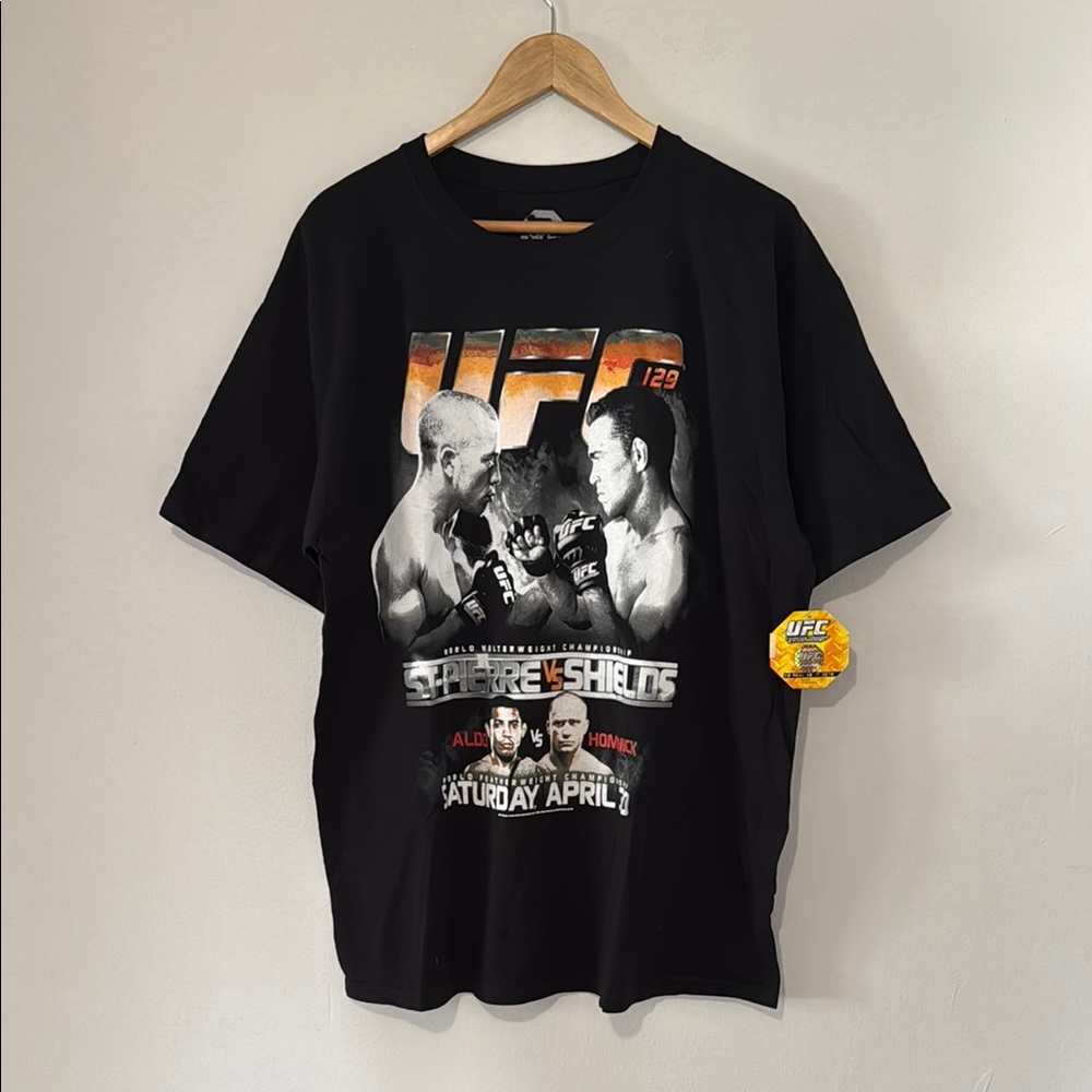 Vintage UFC 129 T-Shirt / XL / 2011 / George St-Pierre Vs Jake Shields